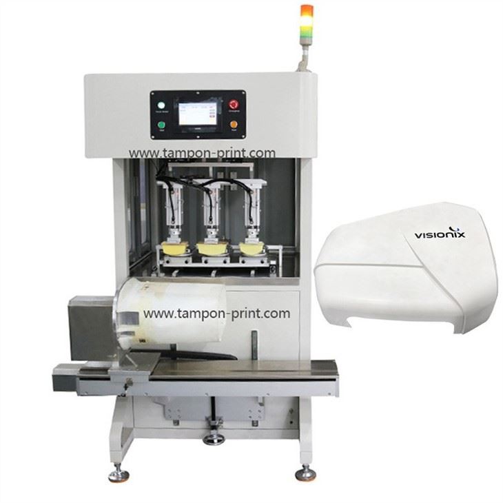 3 Color Rotary Tampo Pad Printing Machine